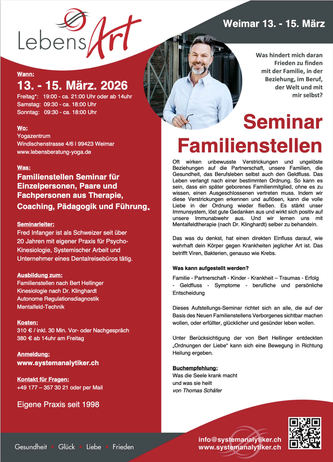 Flyer Weimar 13.–15. März 2026