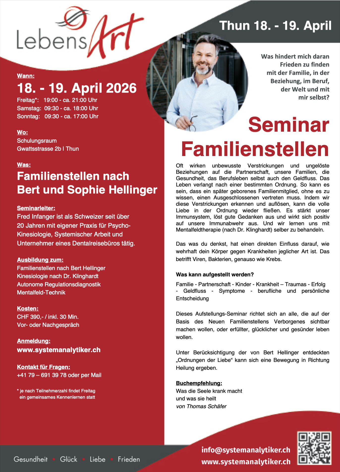 Flyer Thun 18.–19. April 2026