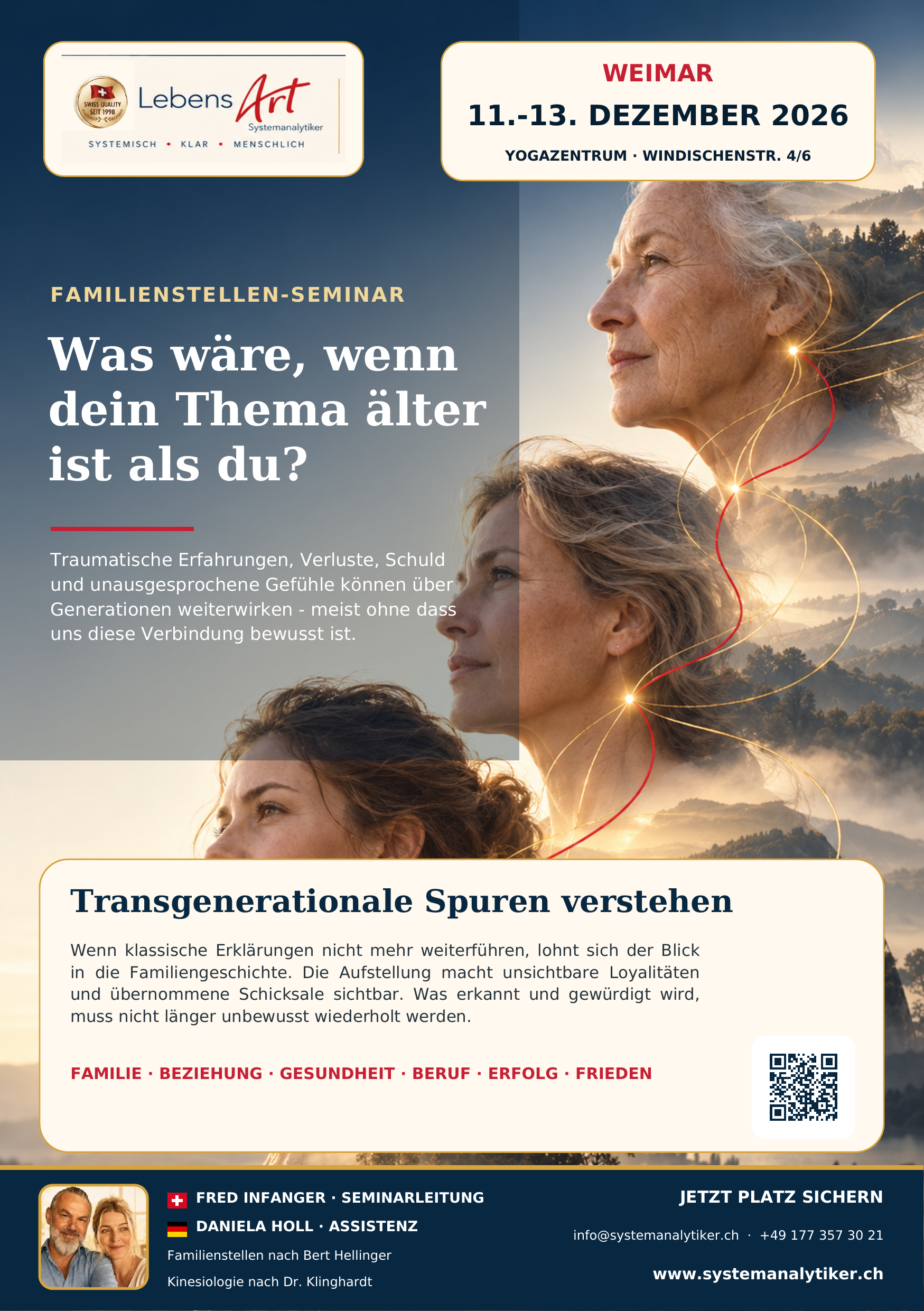 Familienstellen Seminar Weimar 11.–13. Dezember 2026